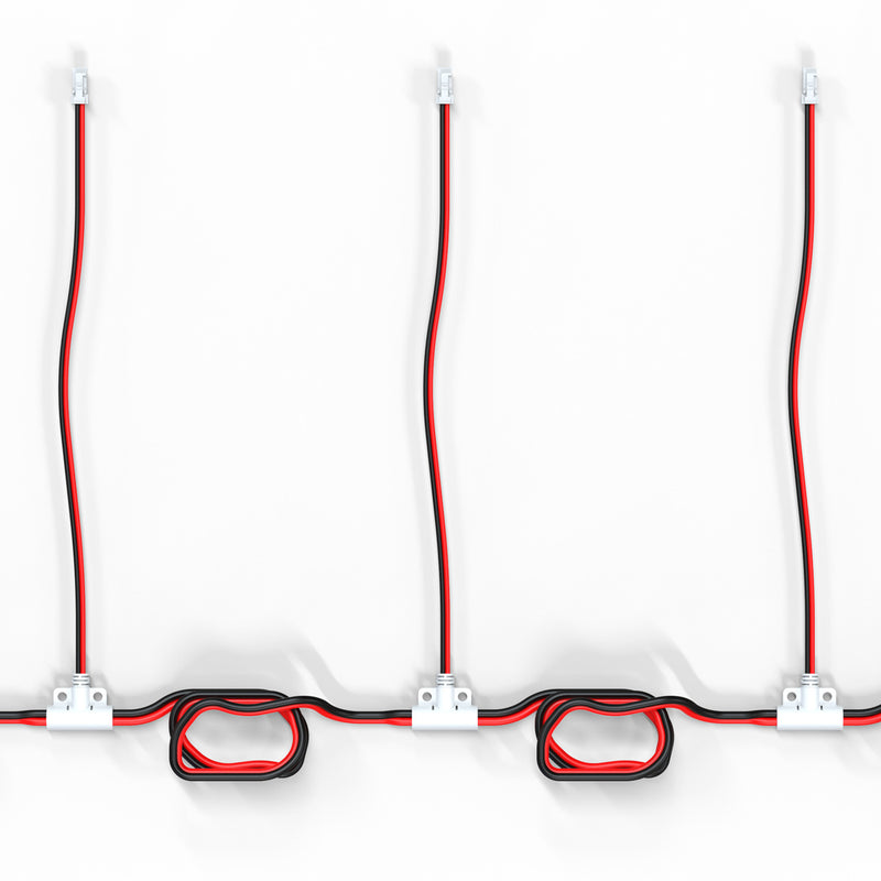 Stair Light Pre-Made Wiring Harness (angle 4)