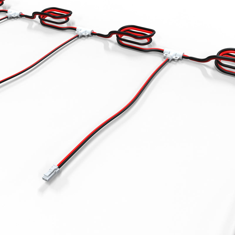 Stair Light Pre-Made Wiring Harness (angle 7)