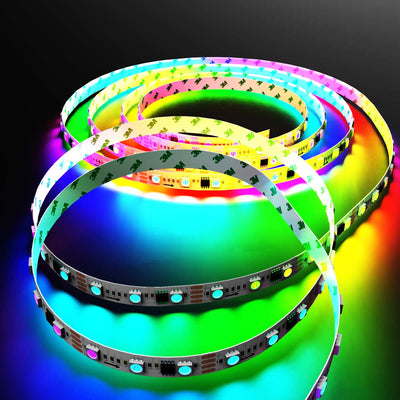 Digital, Pixel LED Strip Light, Chasing Effect - WS2811, 14.4w