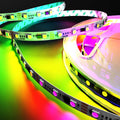 side view Ws2811 LED Strip, with chasing, digital effect