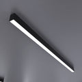 6FT (180cm) LED Linear Light, Surface Mount, Black - Cool White Light