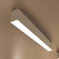 2FT (60cm) LED Linear Light – Surface Mount, White Finish - Warm White Light