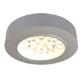Warm White Round, Surface Mounted LED Cabinet Lights
