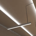 4FT (120cm) LED Linear Light – White, Suspended Mount in Warm White Light