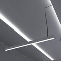 5FT (150cm) LED Linear Light Suspended Mount, White Finish - Cool White Light