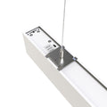 Back of a 2FT (60cm) LED Linear Light – Suspended Mount, White Finish