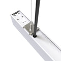 Back of a 5FT (150cm) LED Linear Light Suspended Mount, White Finish
