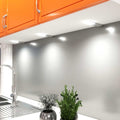 Side shot of an under cabinet LED Light with natural white light