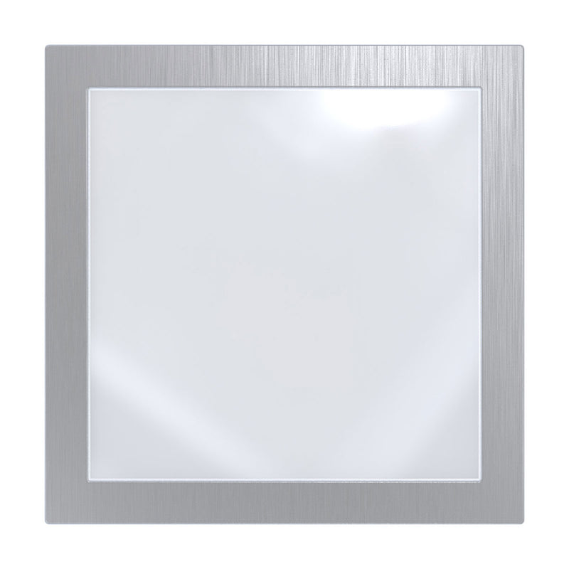 Top view of a flat panel LED under cabinet light