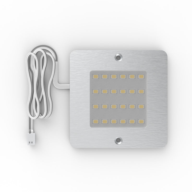 Slim square under cabinet light