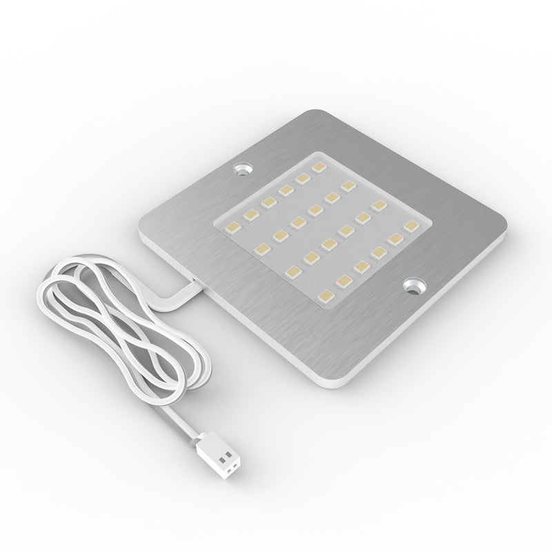 Full shot slim square under cabinet light