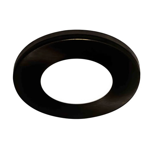 super slim under cabinet light in black