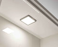 mounted brushed nickel under cabinet light