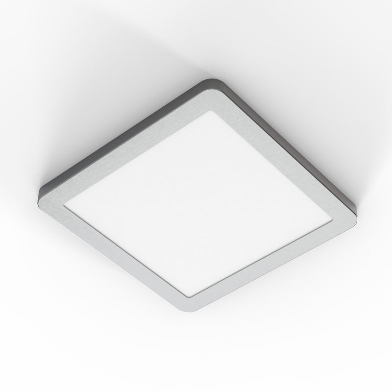 Brushed Chrome LED under cabinet light with 3M adhesive mounted