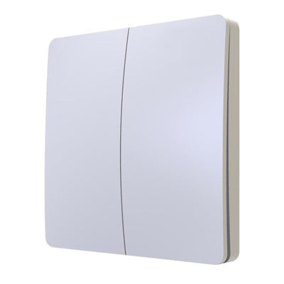 Wireless Kinetic Switch, White Finish - One, Two or Three Gang