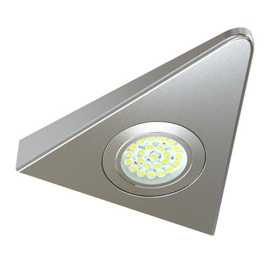 Super Slim High Power 1.8w LED Triangle Cabinet-Light - Cool White or Warm White