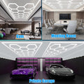 69 LED tube lights in a hexagonal pattern with multiple uses