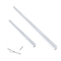 One 875mm and one 575mm T5 LED under-cabinet lights with a single 500mm link cable.