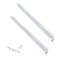 Two 575mm T5 LED under-cabinet lights with a single link cable included in the pack.