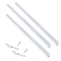 Three 875mm T5 LED lights with two link cables measuring 500mm each.