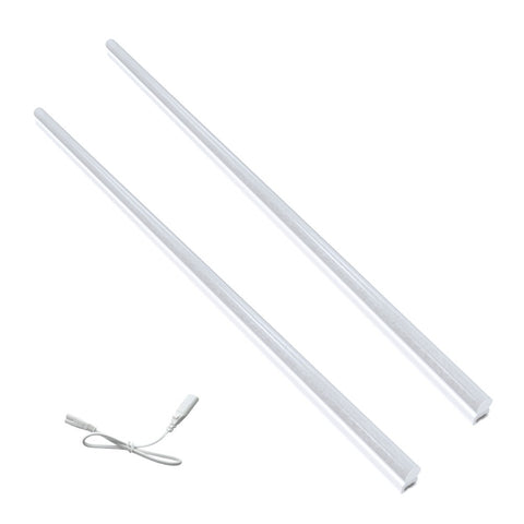Two 1175mm T5 LED lights and a single 500mm link cable in a single pack.