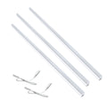Multi-pack includes three 1175mm T5 LED under-cabinet lights with two link cables.