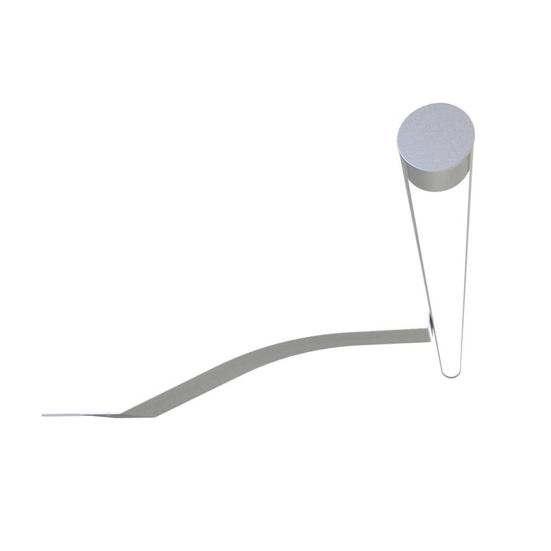 side view of a t-bar LED over cabinet light