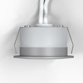 Top of a round LED plinth light