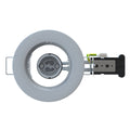 top view of a white downlight