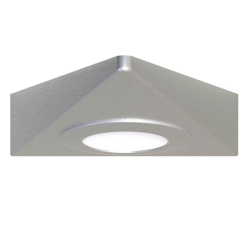 Cool White Mains Powered Triangle Under Cabinet Light