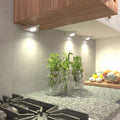 Pack of 5, Triangle, LED Under Cabinet or Shelf Lights - Including Transformer