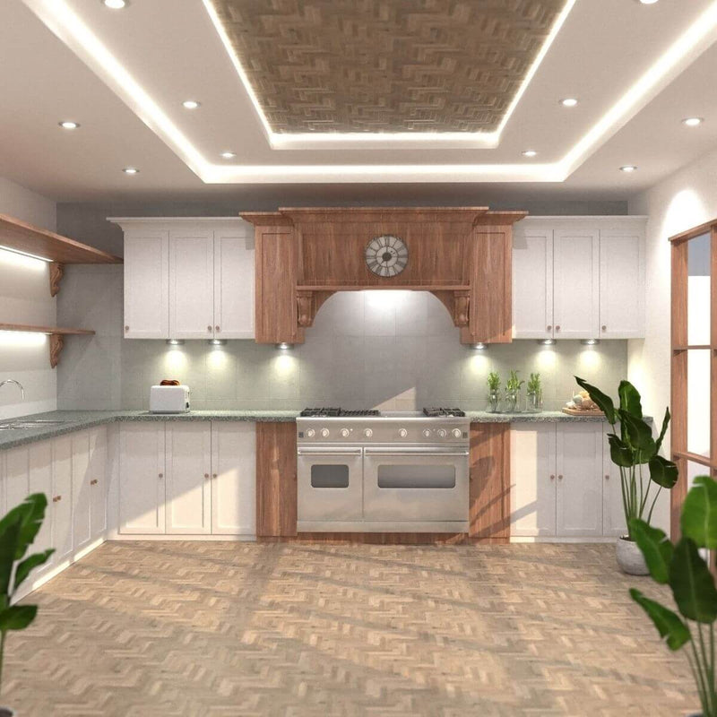 Pack of 5, Triangle, LED Under Cabinet or Shelf Lights - Including Transformer