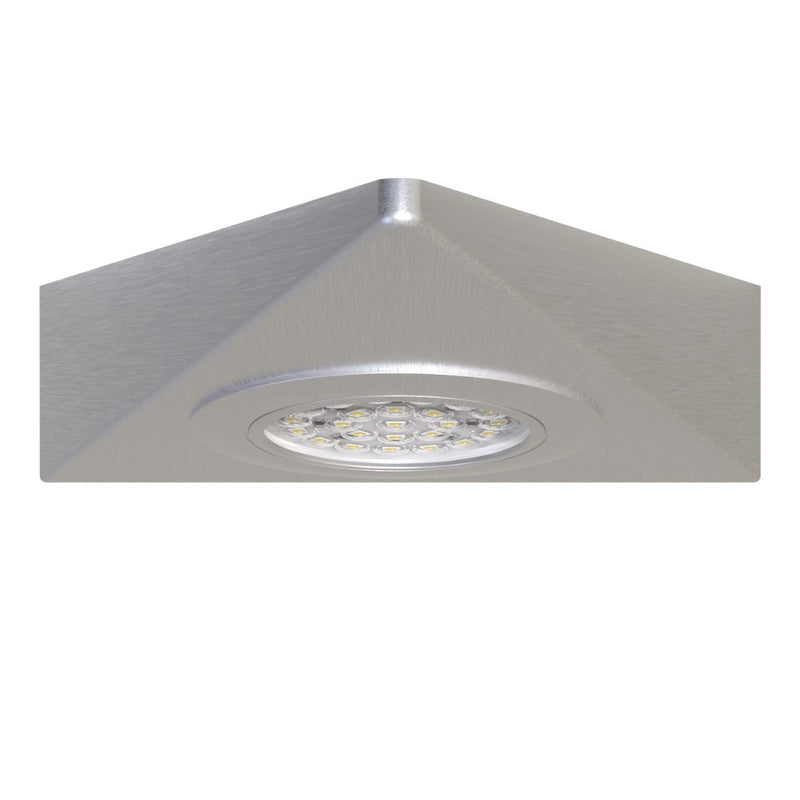 Pack of 5, Triangle, LED Under Cabinet or Shelf Lights - Including Transformer
