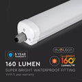 160 Lumen Super Bright 5FT LED Waterproof IP65 Batten Light