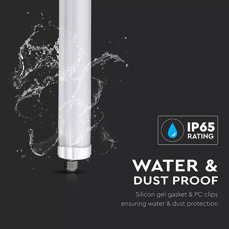 6FT Waterproof IP65 LED Batten Light IP65 Rating
