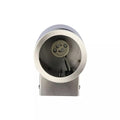 Internal view of GU10 Wall Light Fitting, IP44, Stainless Steel Body