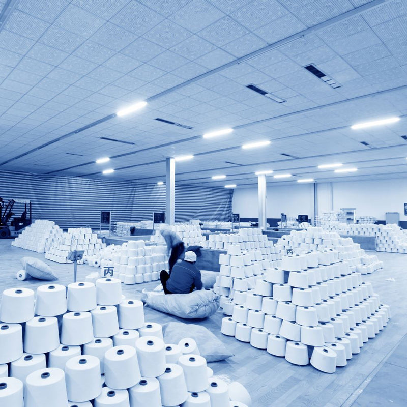 Factory with 50w LED Batten Light, 1500mm, 5FT