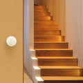 LED lamp with PIR Sensor mounted on a hallway