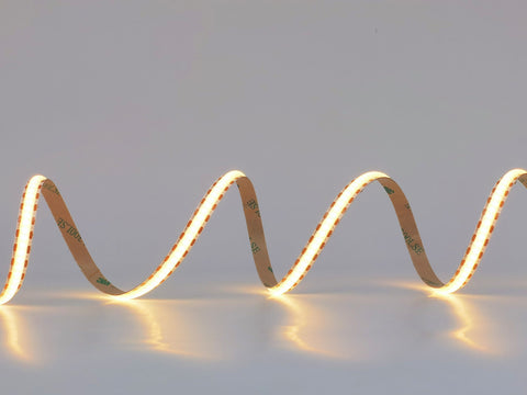 Warm White LED Strip Lighting - COB 8w Per Metre 2700K