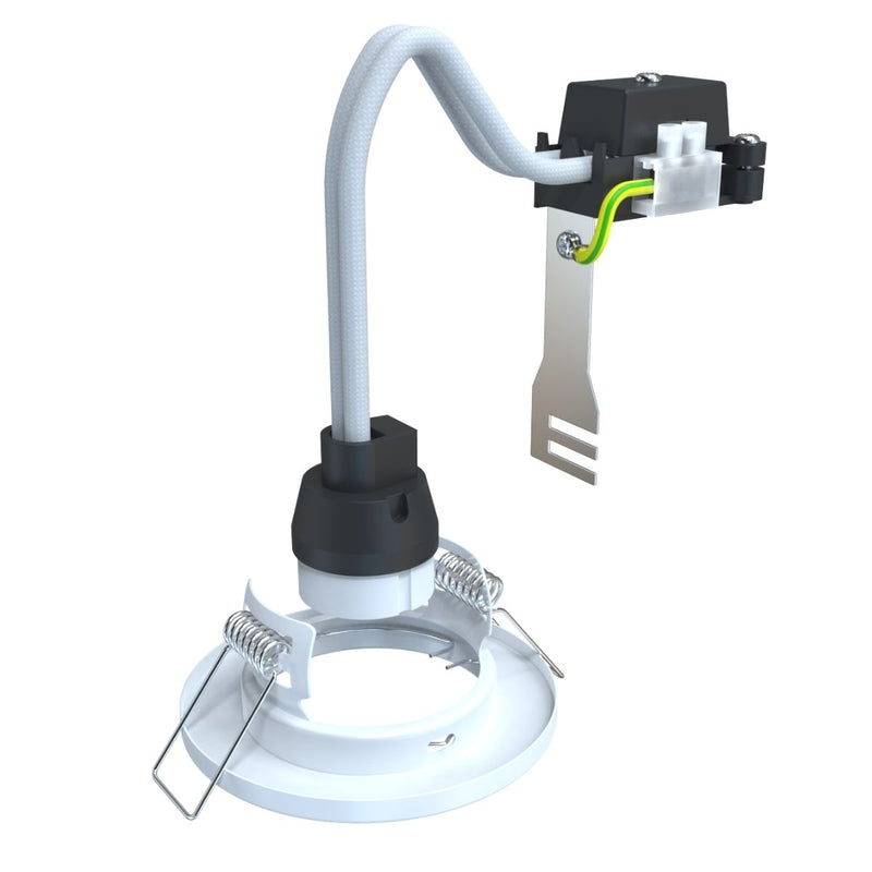White GU10 Recessed Downlight