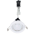 Recessed GU10 Tilt Downlight in White