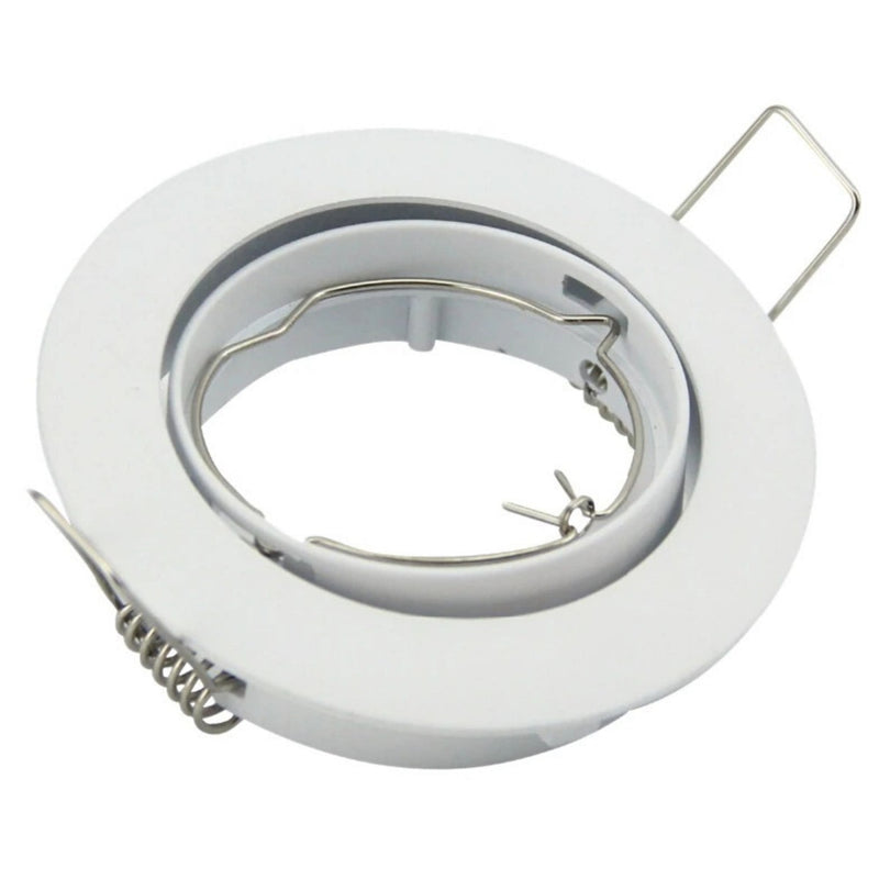 Recessed GU10 Tilt Downlight in White