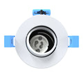 White Tilt IP20 Downlight- Top