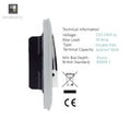 side of a light switch with details