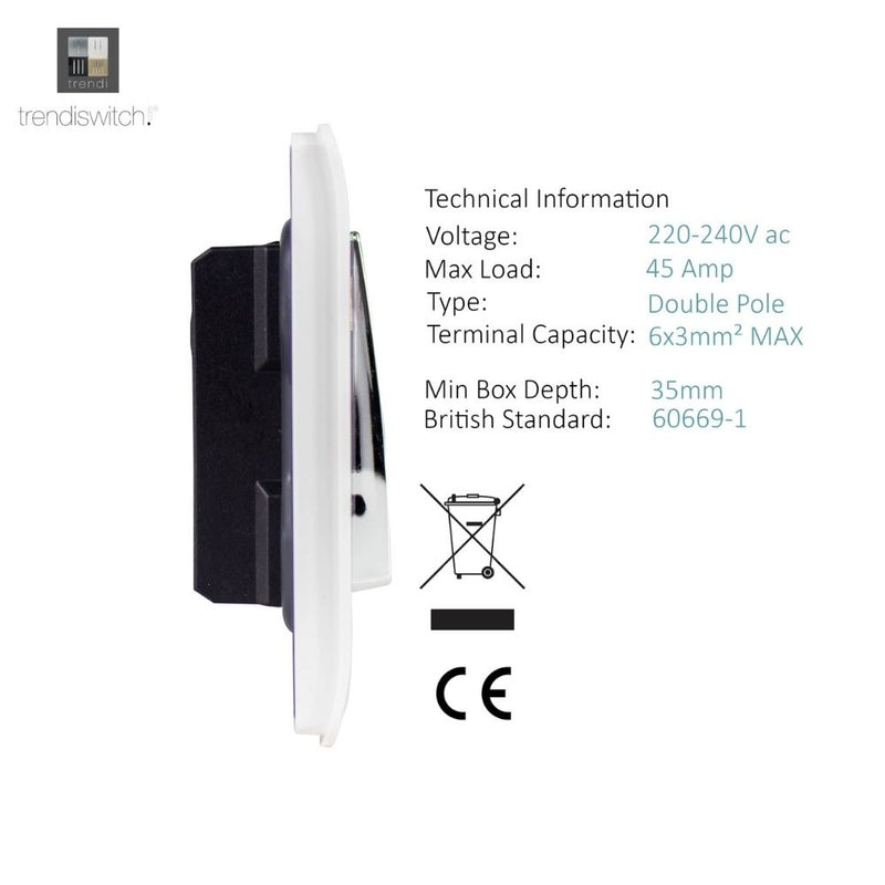 side of a switch with details