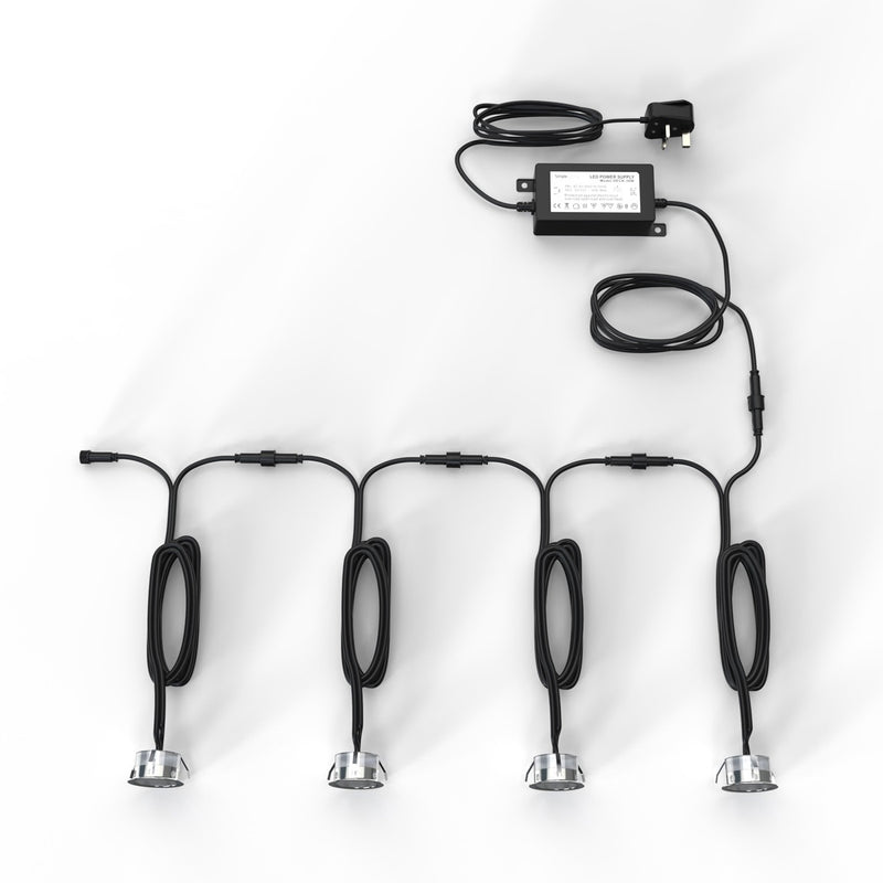 39.5mm, IP67 LED Decking Light - Wiring Diagram