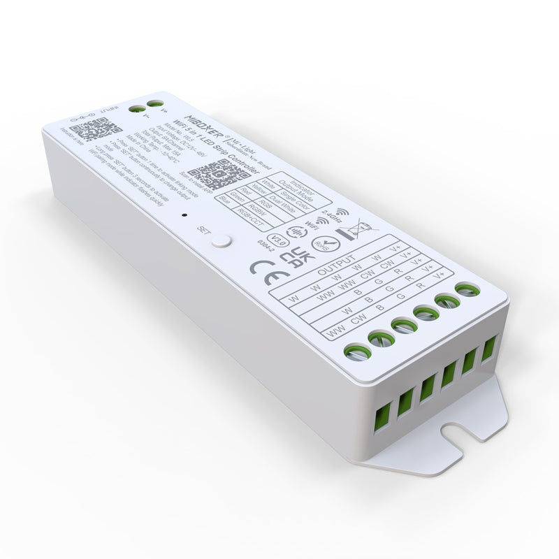 side of a 5-in-1 smart LED LED controller