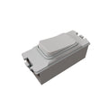 Kinetic Grid Switch - 1 Gang Wireless, Fits MK Grid Plates (White) - Angle 1
