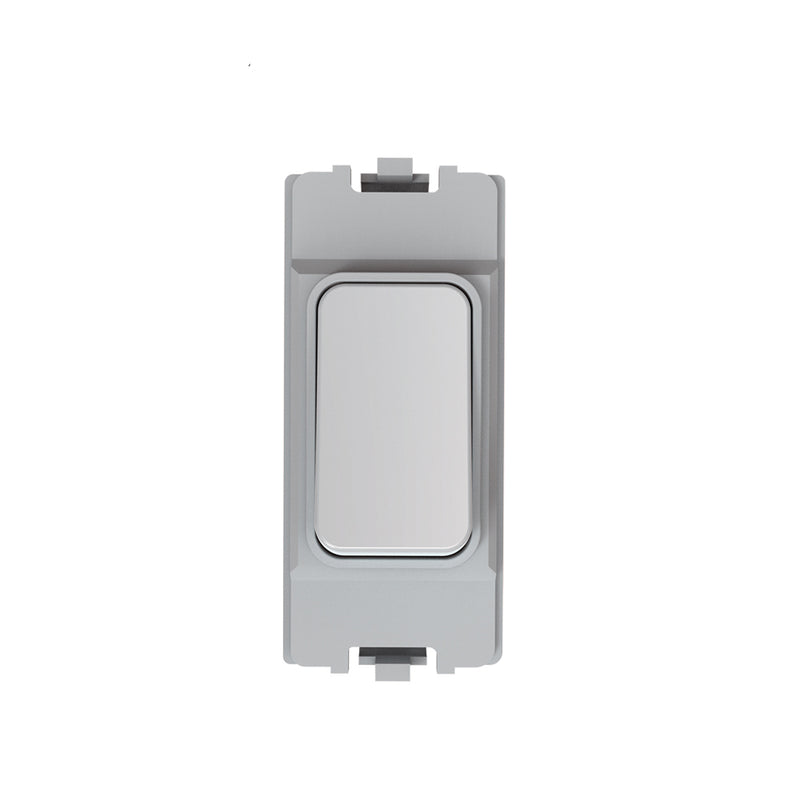 Kinetic Grid Switch - 1 Gang Wireless, Fits MK Grid Plates (White) - Main Image