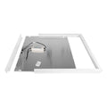 White frame for led panel - self assembly